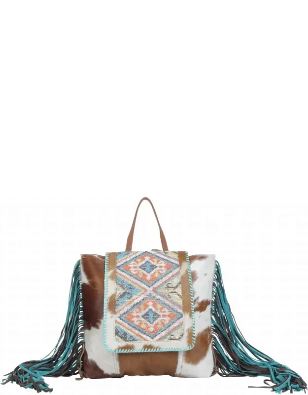 Handcrafted Southwestern Rug Backpack