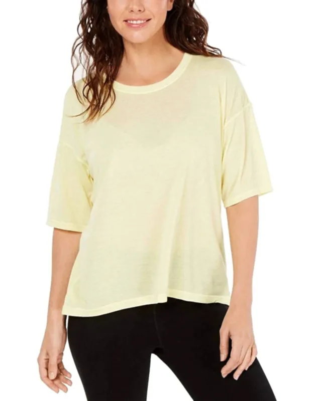 Activewear Performance Split Back T-shirt