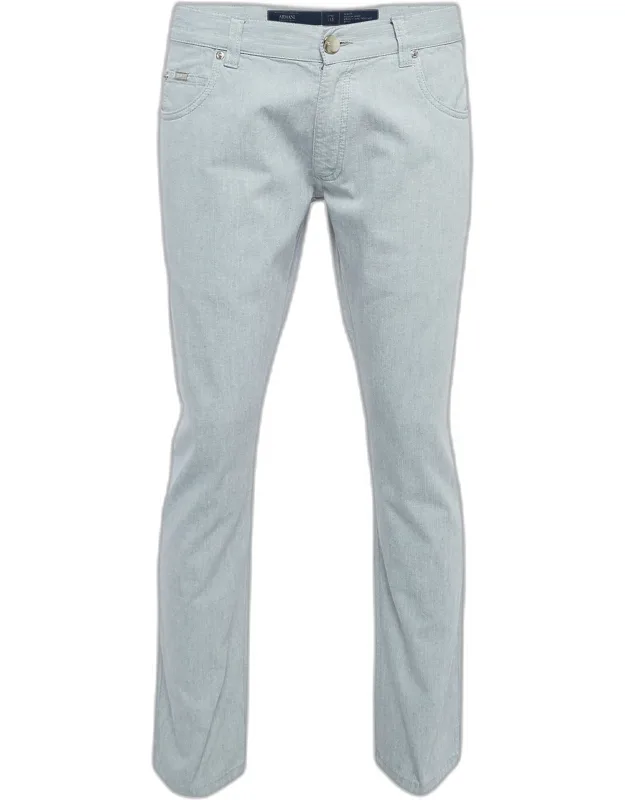 Light Blue Denim Slim Fit Jeans