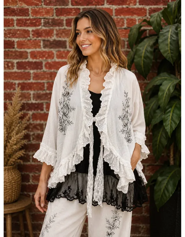 Vintage Romance Cardigan