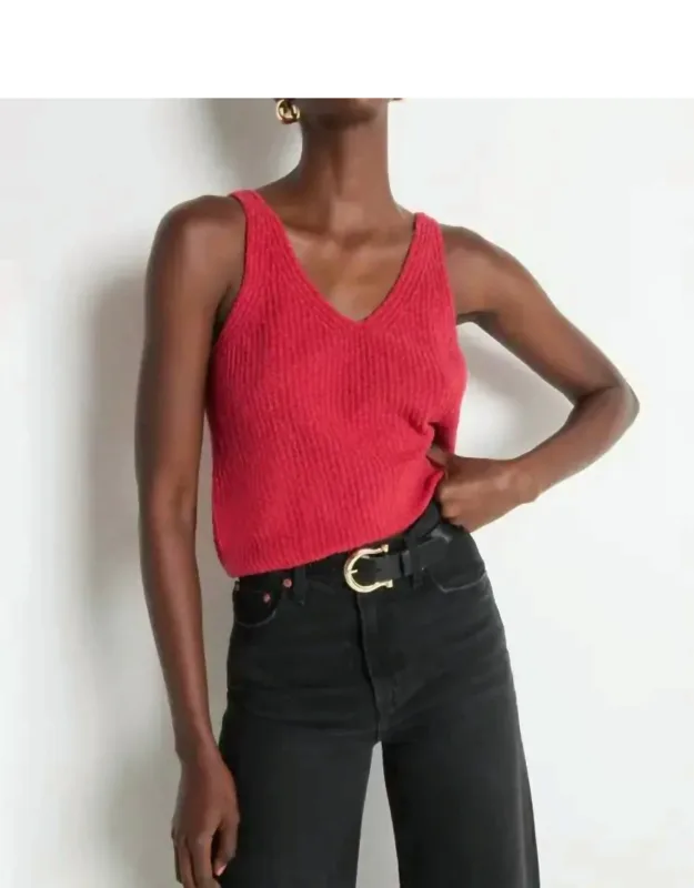 Cece Sweater Tank Top