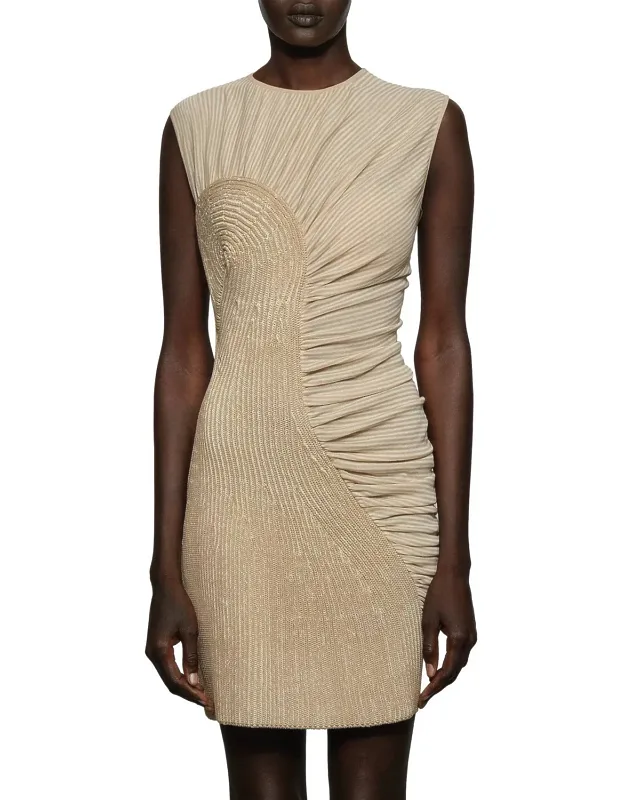 Combo Knit Dress