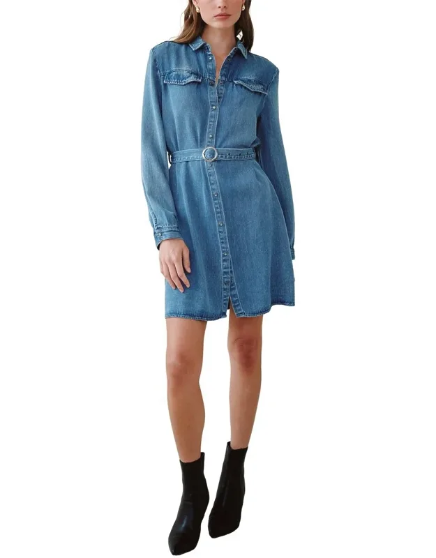Belted Shirt Dress