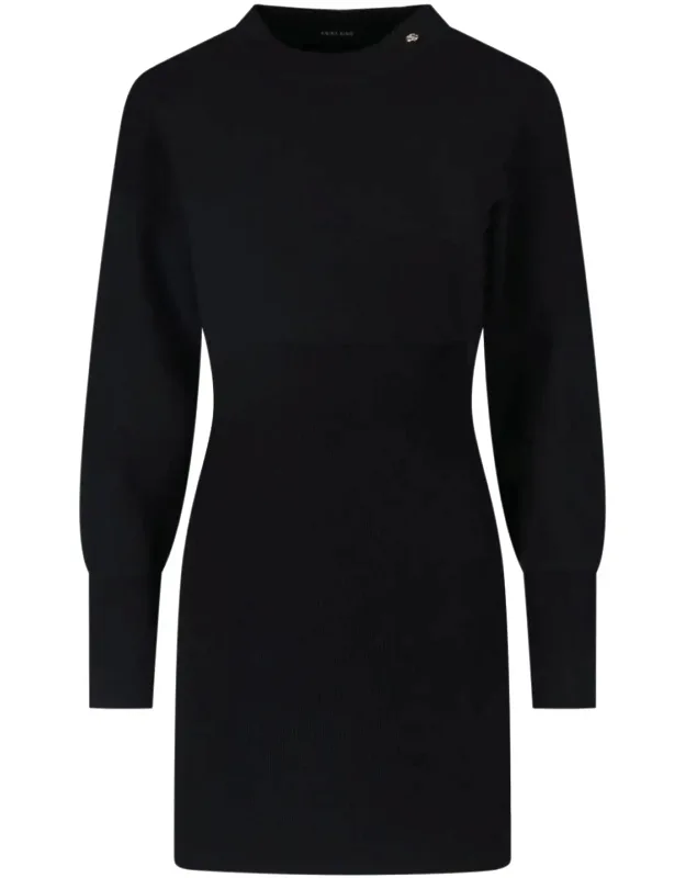 Ribbed Mini Dress
