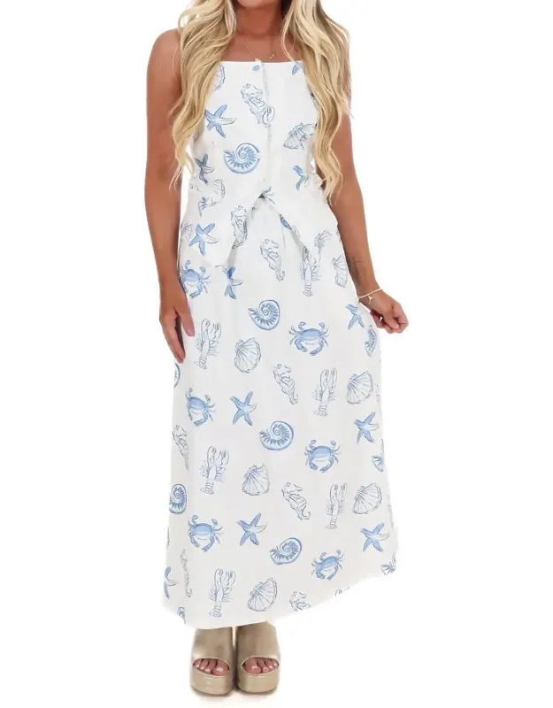 Seashell Maxi Dress