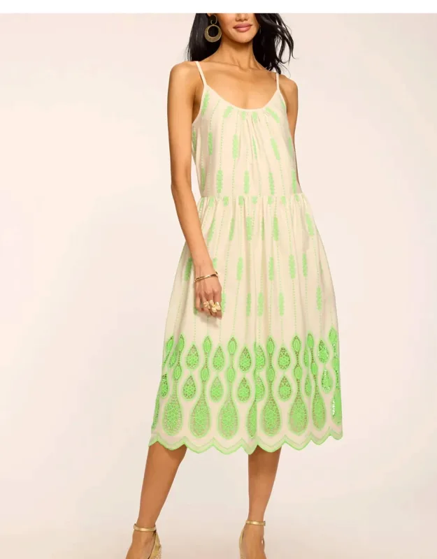 Lace Embroidery Dress