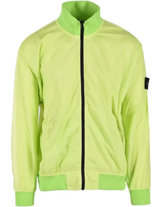 Zip-up Cotton-blend Bomber Jacket