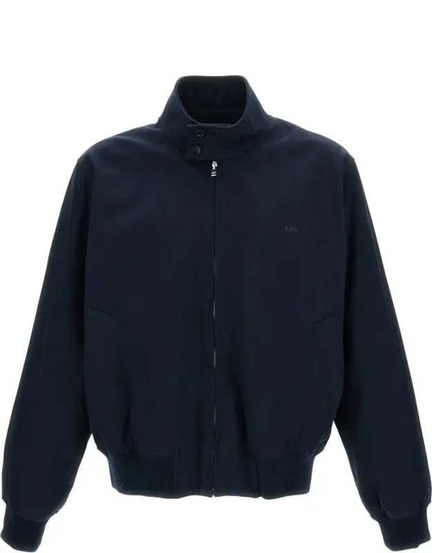 Zipped Bomber Jacket