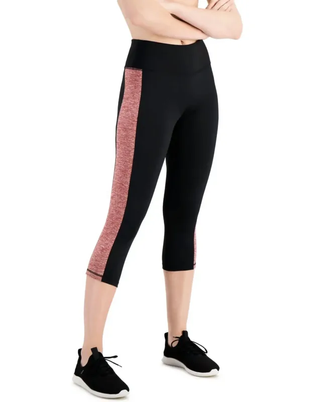 Colorblocked Cropped Leggings