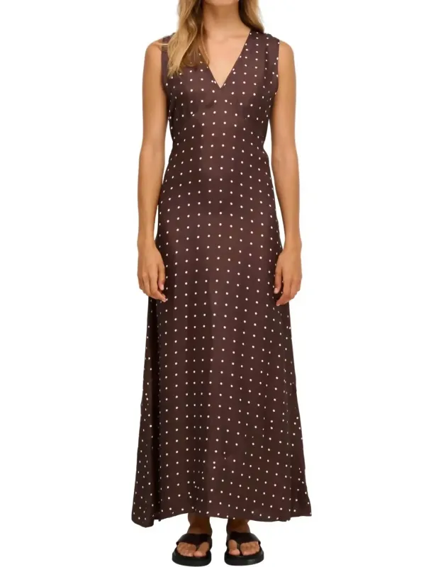 Polka Midi Dress