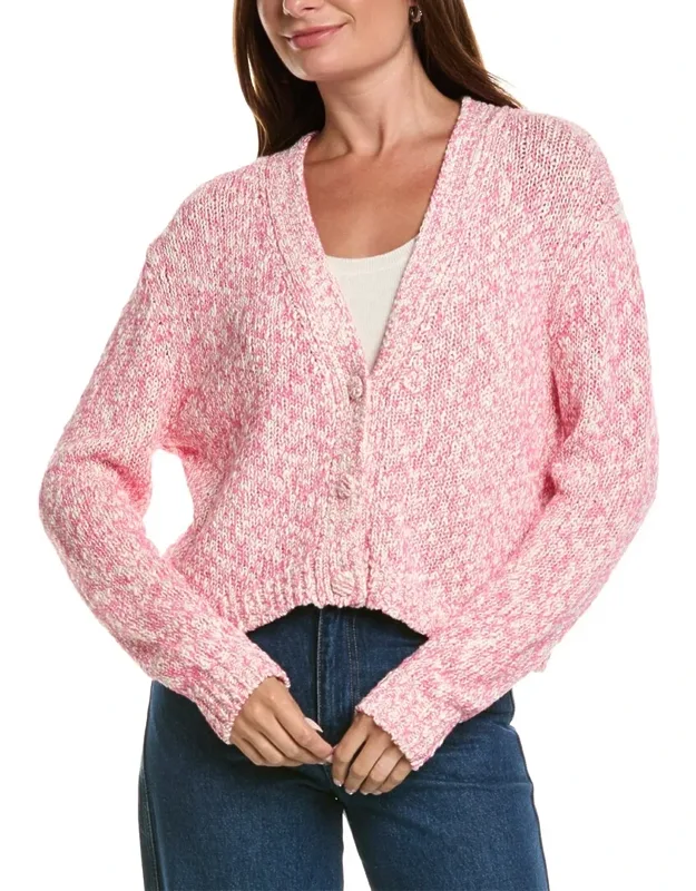 Chunky Twist Crop Cardigan