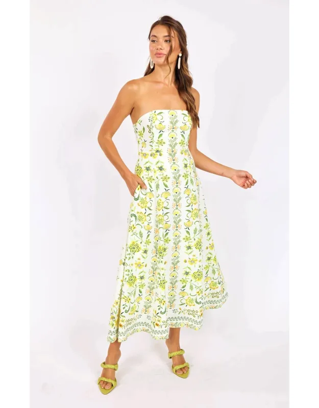 Dandelion Dreams Tube Maxi Dress