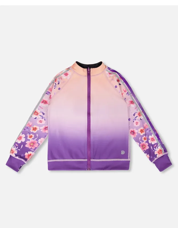 Full Zip Reversible Athletic Cardigan