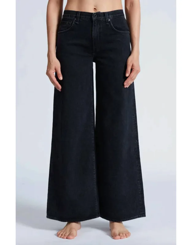 Atomic Wide Leg Jean - High Rise, Chic Wide Leg