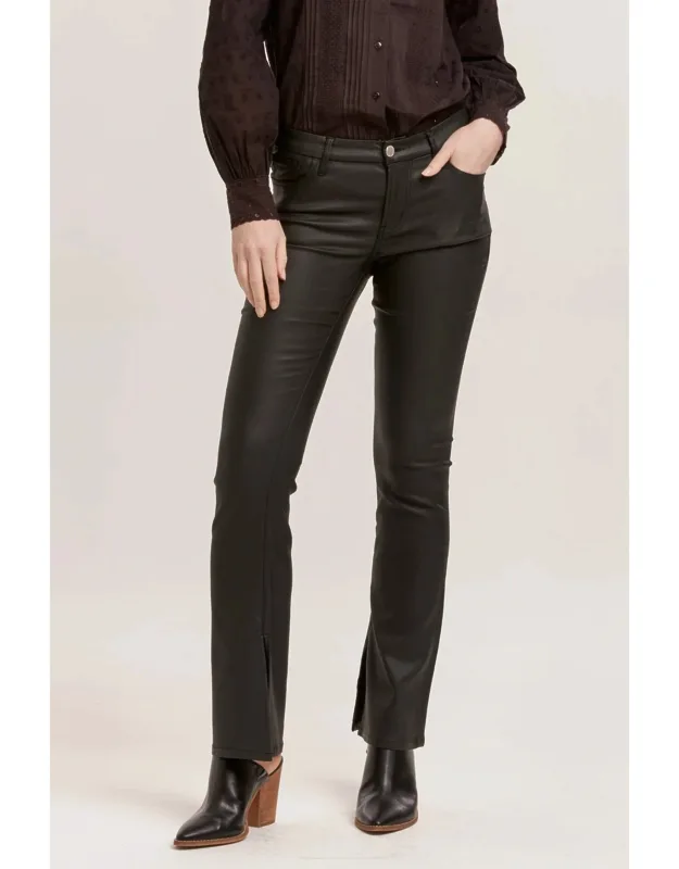 Jaxton Mid Rise Coated Pants
