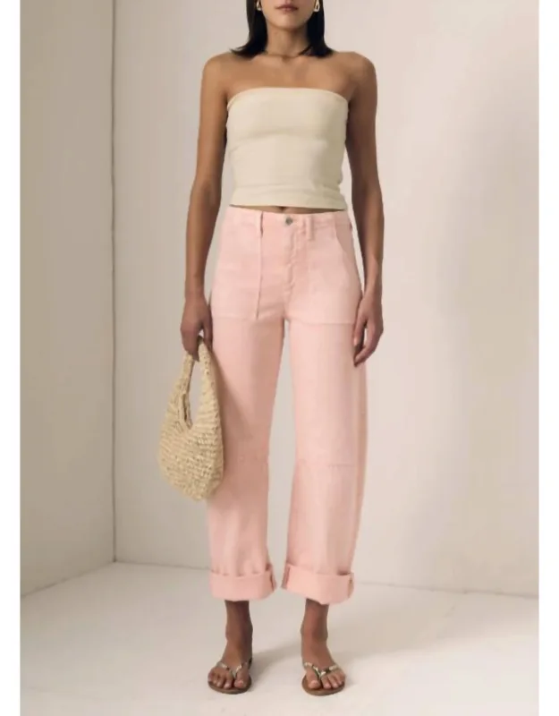 Utility Soft Barrel Jeans