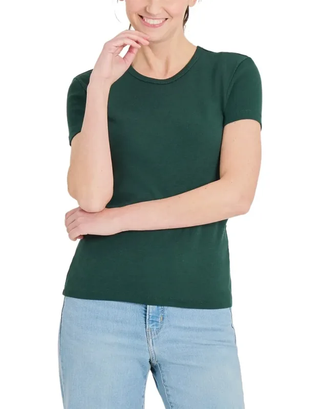 Ribbed T-shirt
