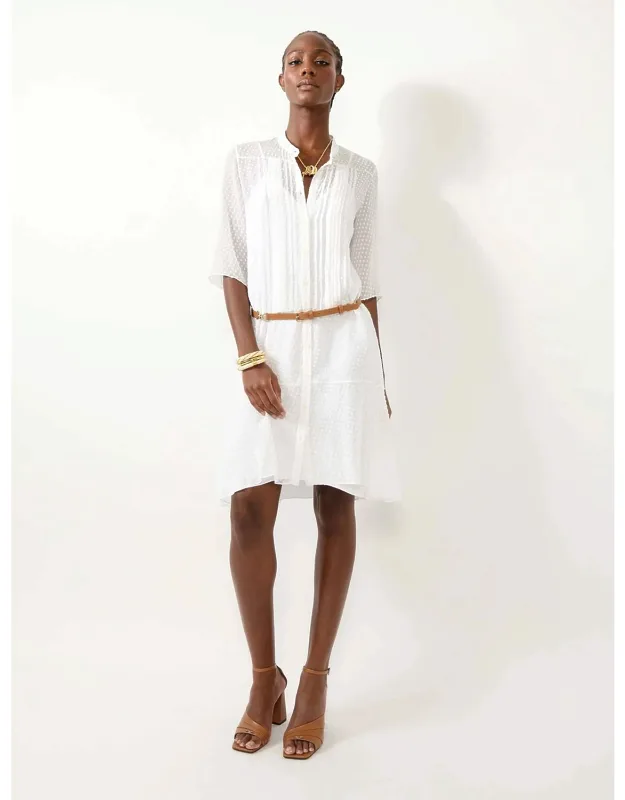 Silk Short Sleeve Dress