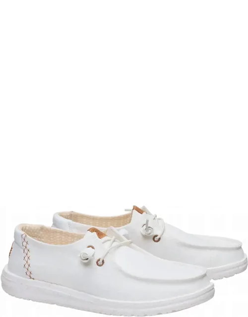 Wendy Chambray Grid Casual Shoes
