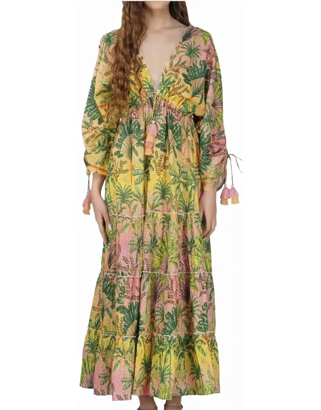Endless Summer Printed Maxi Dress