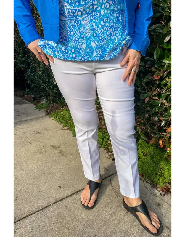 Boot Cut Side Slit Pants