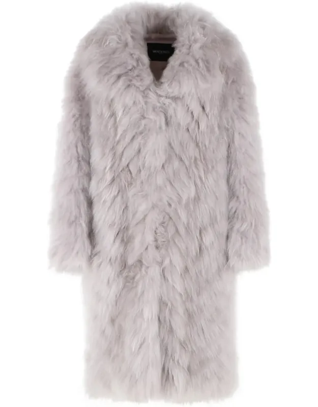 Cloud Cashmere Goat Fur Coat