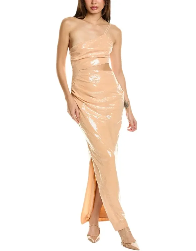Draped Maxi Dress