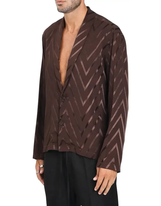 Viscose Chevron Shirt