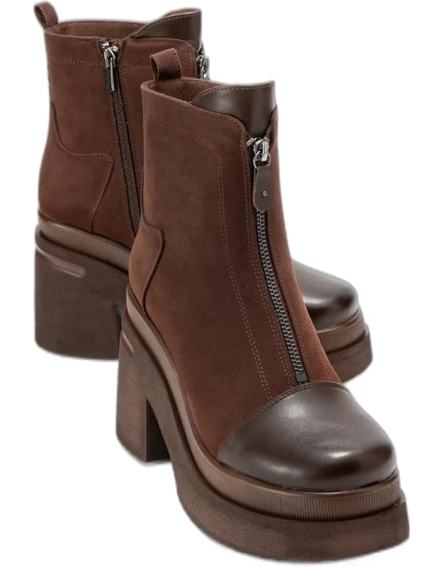 Ardenne Platform Zip Boot