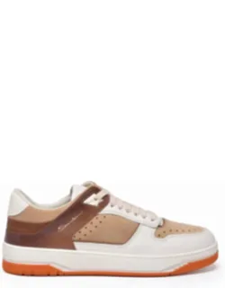 Leather Patchwork Sneakers