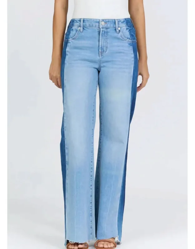 Fiona High Rise Wide Leg Jeans