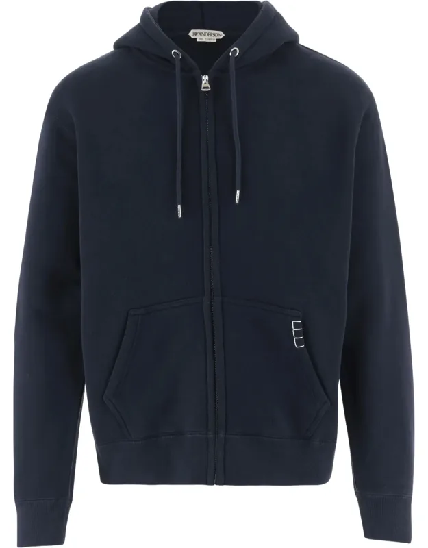 Cotton Zip-up Hoodie