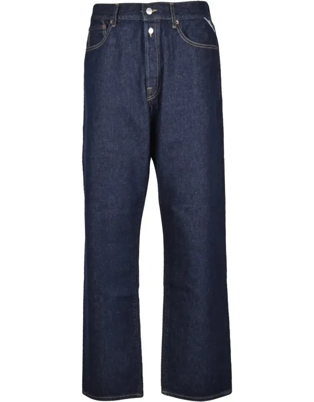 Cotton Straight Jeans