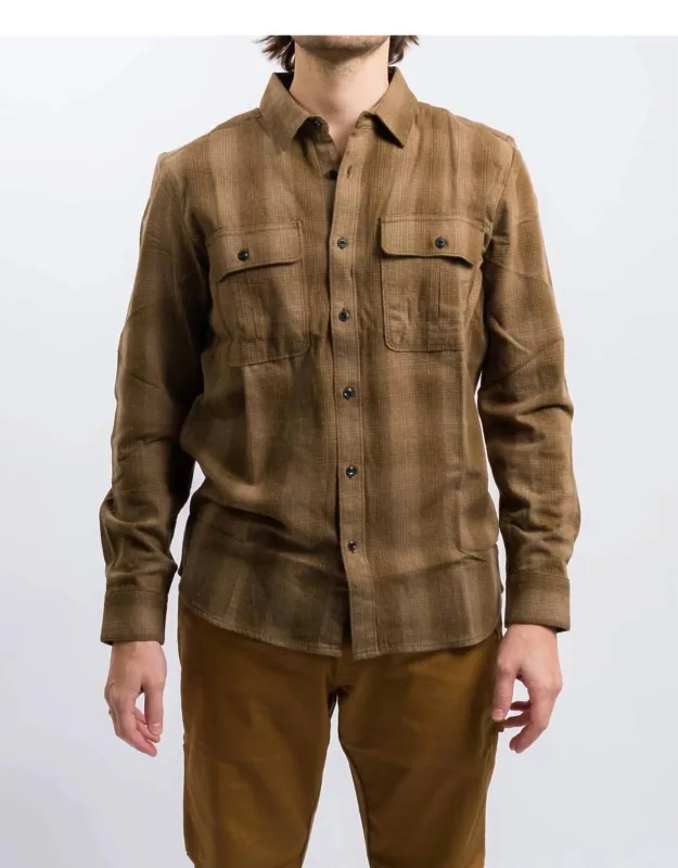 Shadowstone Long Sleeve Flannel Shirt