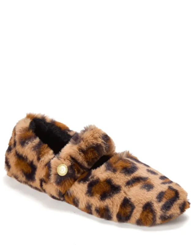 Maryanne Luxe Teddy Maryjane Slippers