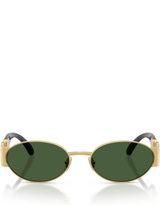 Round Gold Frame Sunglasses
