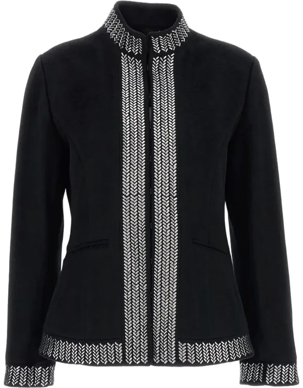 Structured Jacket With Intricate Detailing