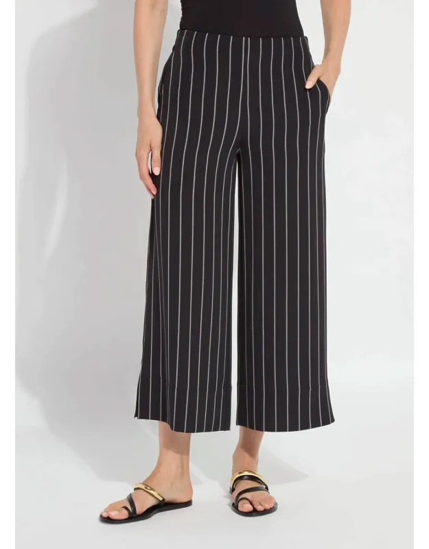Cropped Palazzo Pants
