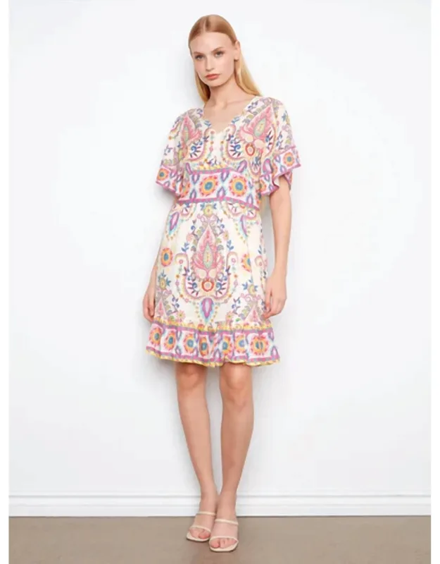 Carnival Print Dress