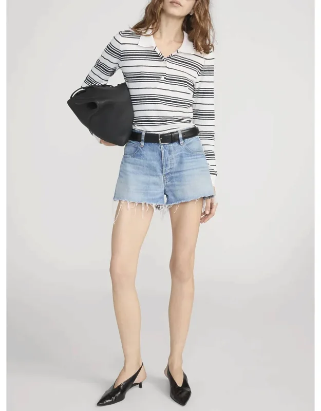 Hang Mid Rise Jean Shorts