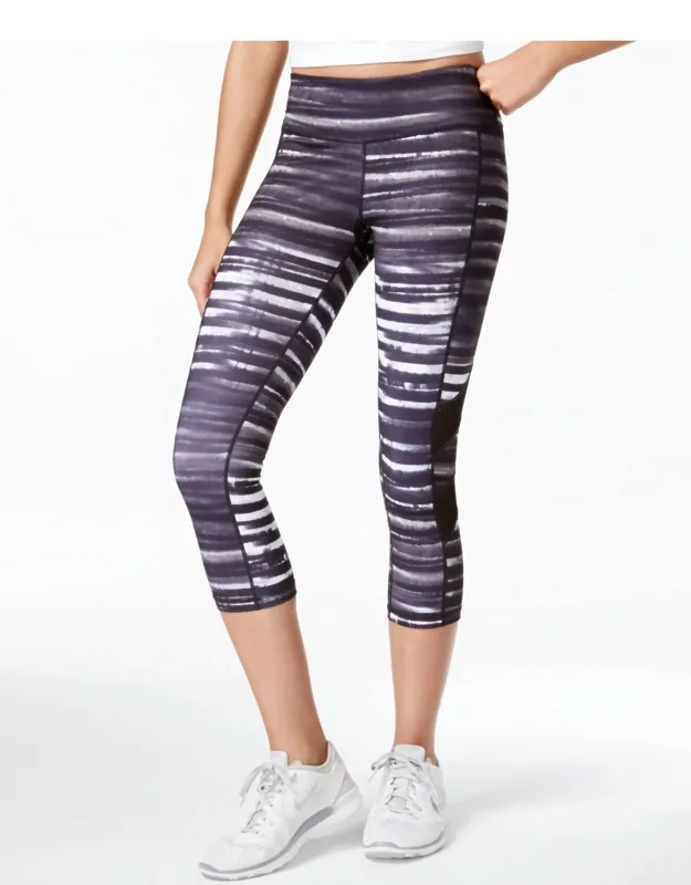 Activewear Printed Cropped Leggings