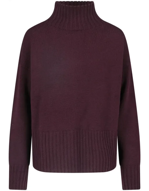 Ribbed Turtleneck Sweater