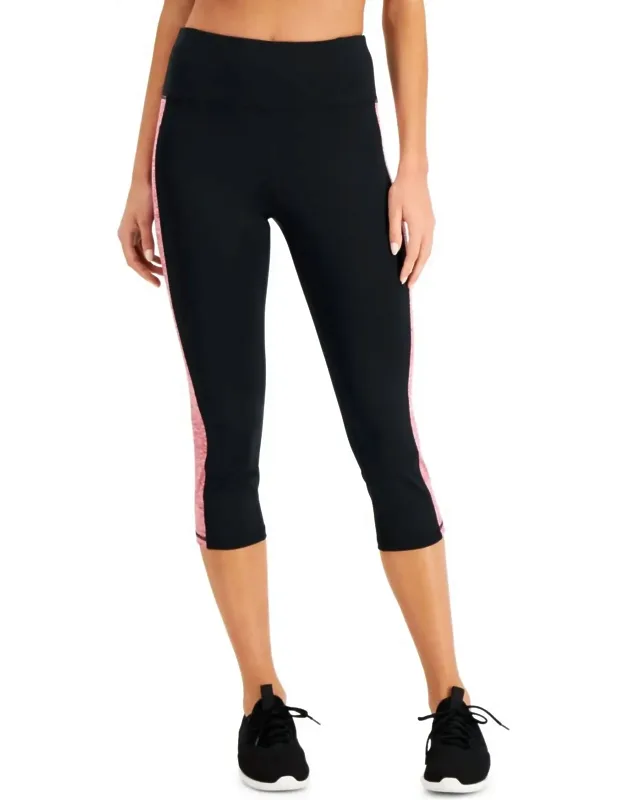 Colorblocked Cropped Leggings