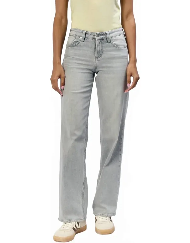 High Rise Straight Leg Jeans