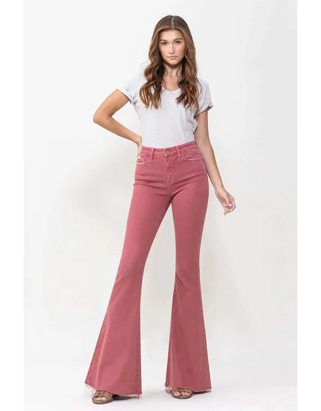 High Rise Super Flare Jeans