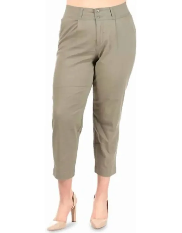 Trendy Cropped Pants