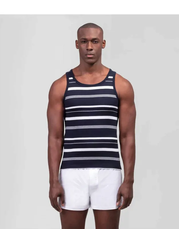 Irregular Stripes Tank Top