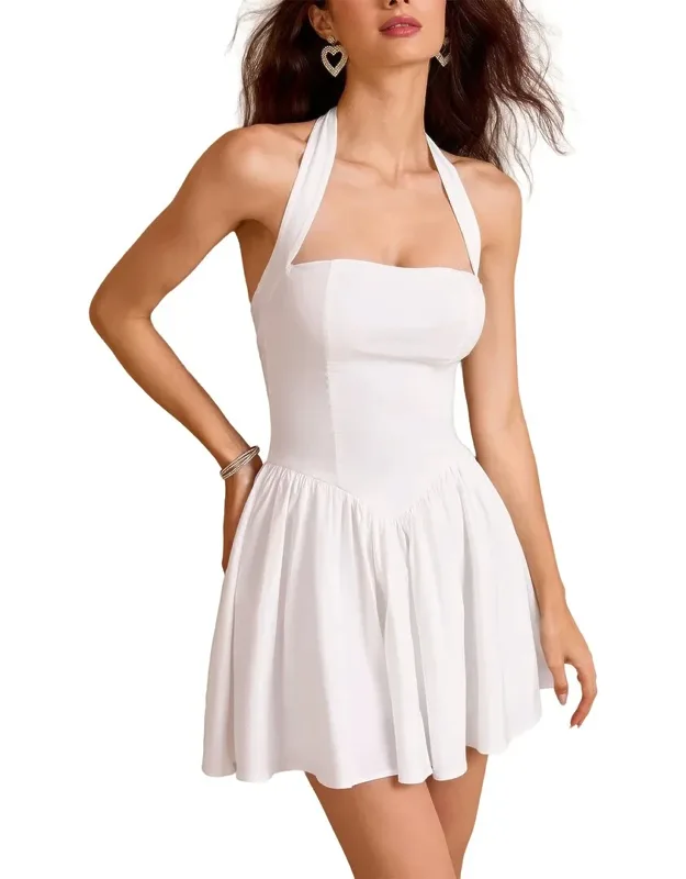 Mini Dress - 100% Polyester, Gentle Hand Wash
