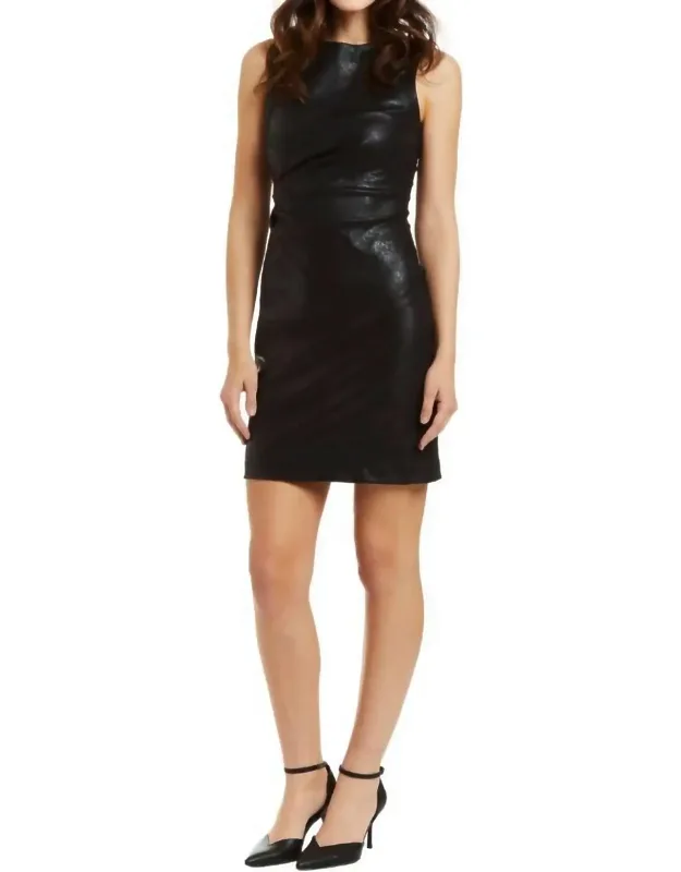 Distressed Vegan Dress
