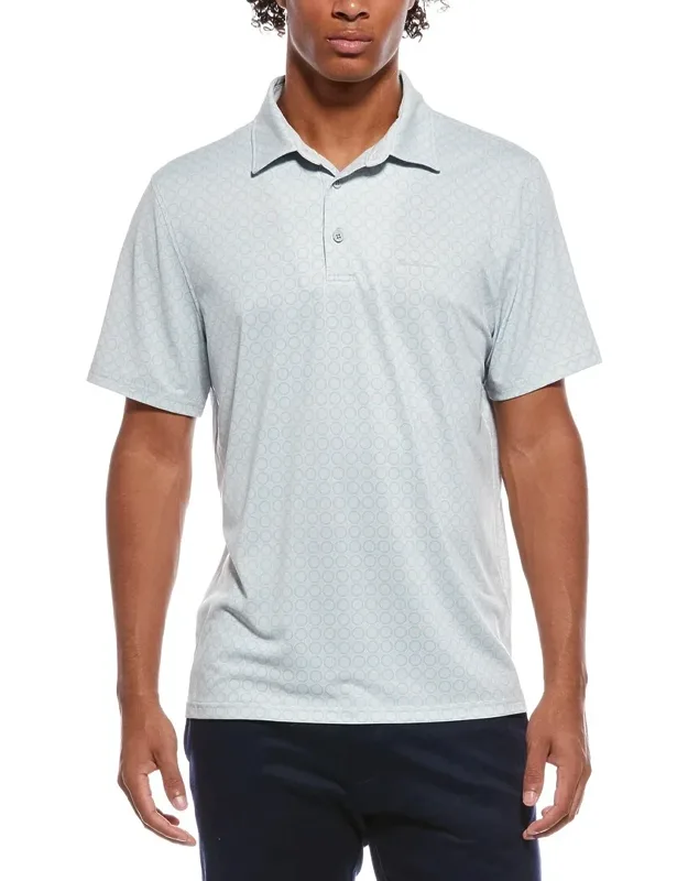 Stipple Spot Tech Jersey Sport Fit Polo Shirt